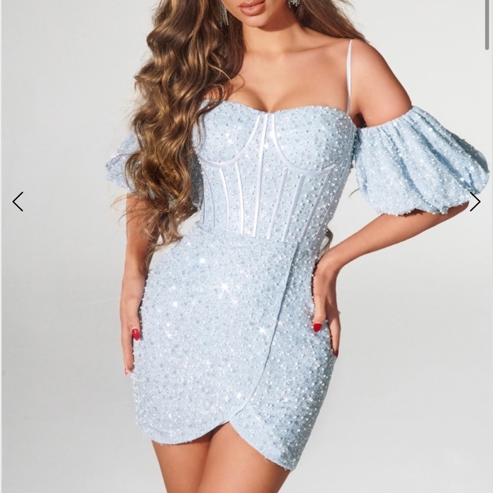 Portia and Scarlett Sequin Mini Dress